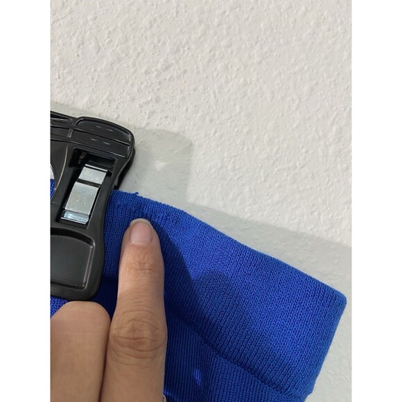 Ming Wang Pants 1X Royal Blue Womens Cut Out Detail Ankle Stretch Career New - Picture 10 of 12